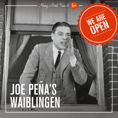 Joe Peña's Waiblingen Reopening